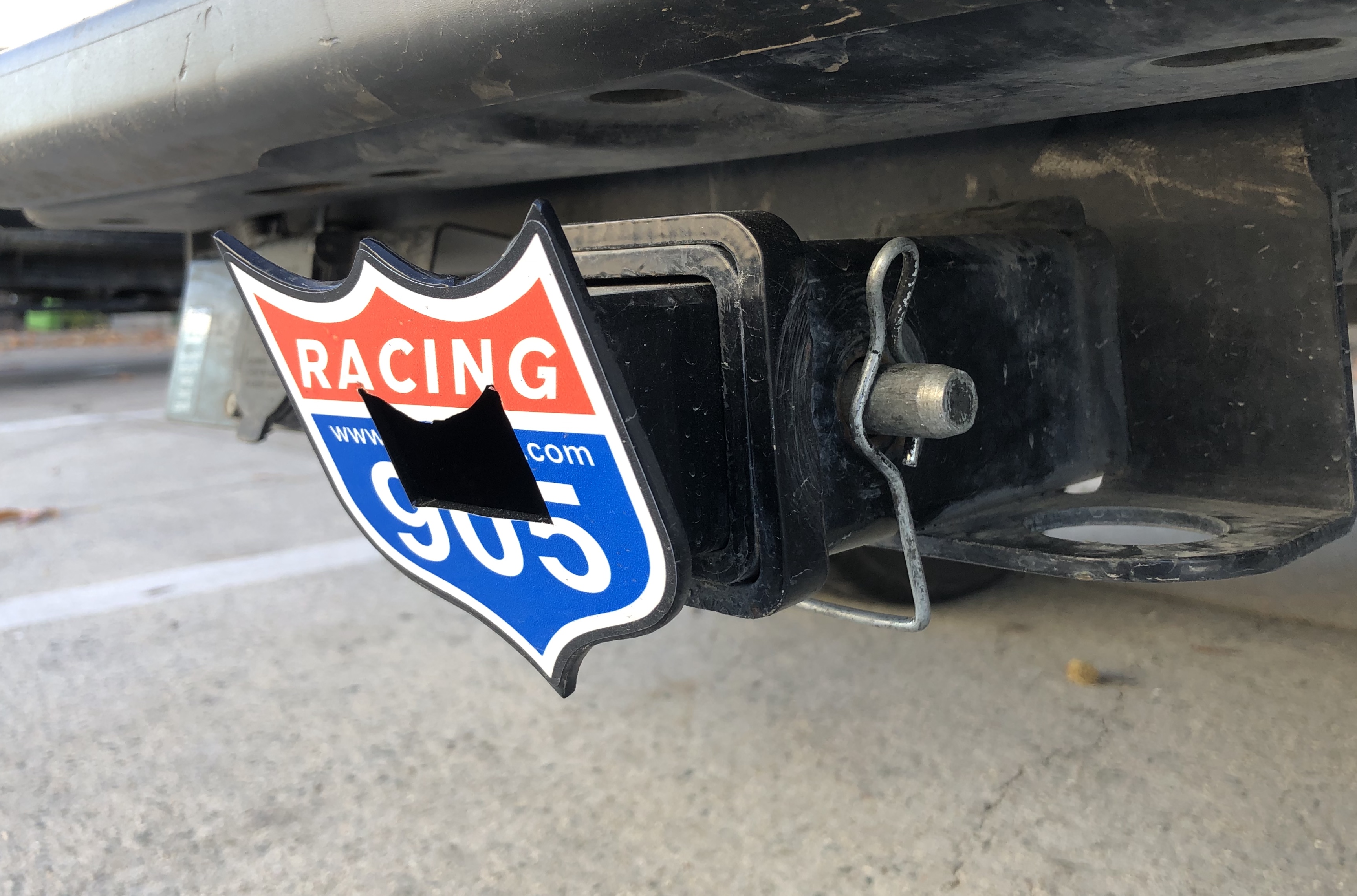 Racing 905 Trailer Tow Hitch Cover